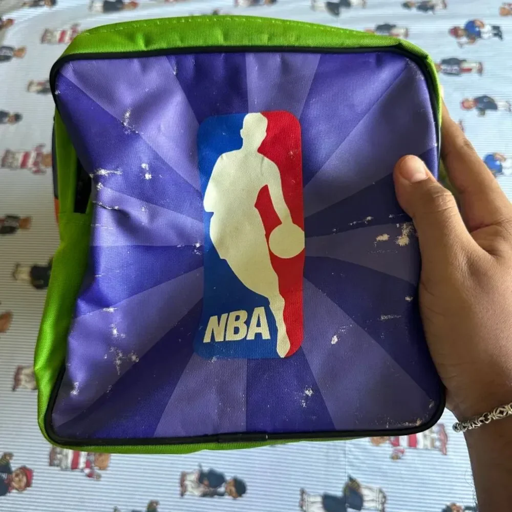 Vintage 90s NBA Gatorade Duffle Gym Bag Michael Jordan Frank Kozik Promo